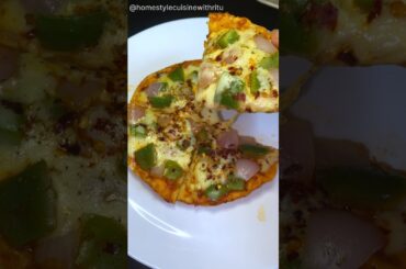 VIRAL ROTI PIZZA #shorts #viral #viralrecipe #rotipizza #pizza #trend