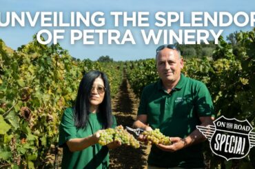 Italian Wine Travel with Stevie Kim - a tour of the Petra winery in Tuscany