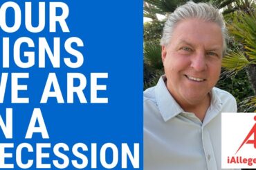 Four Signs We Are in a Recession