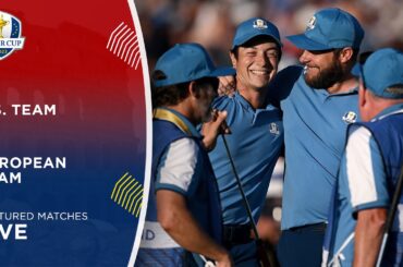 LIVE | Featured Matches | 2023 Ryder Cup Day 1