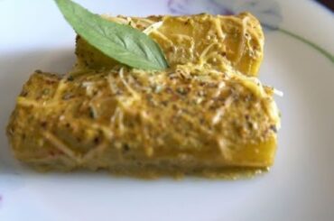 Cheesy Corn Cannelloni/Italian Starter