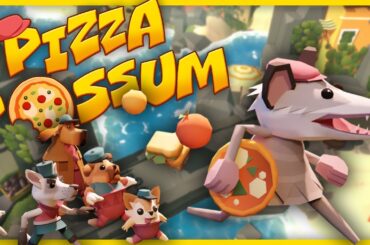 EATING OUR WAY TO THE TOP!! - Pizza Possum (2-Player Gameplay)