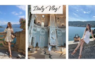 Exploring Italy's Most Beautiful Lakes & Villas: Lake Como & Lake Maggiore Vlog! | Molly Jo