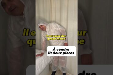 Urgent. Vends lit deux places.