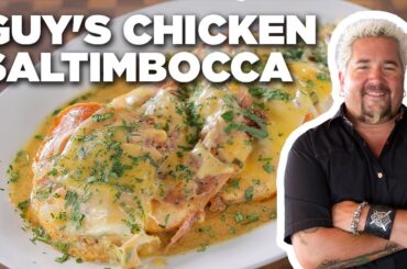 Guy Fieri's Chicken Saltimbocca | Food Network