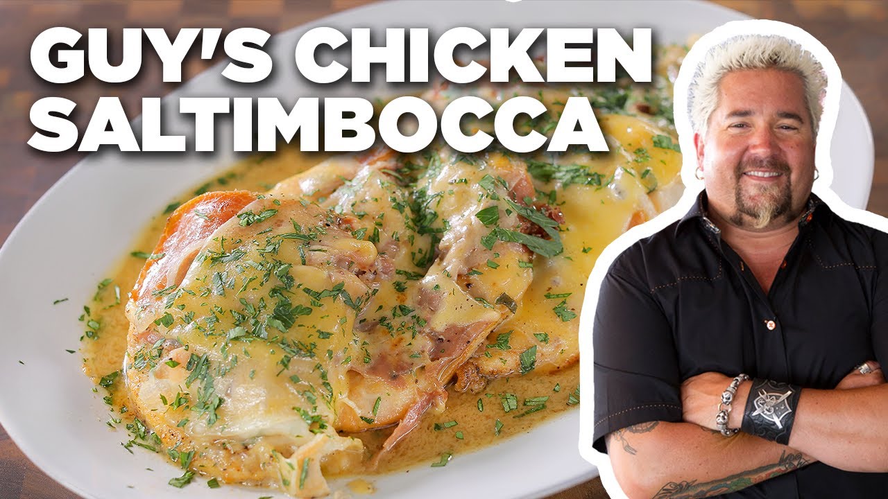 Guy Fieri’s Chicken Saltimbocca | Food Network Guy Fieri's Chicken Saltimbocca | Food Network