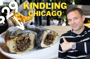 Eating the Most Expensive Italian Beef Sandwich in Chicago at Kindling. $29. Is It Worth It?