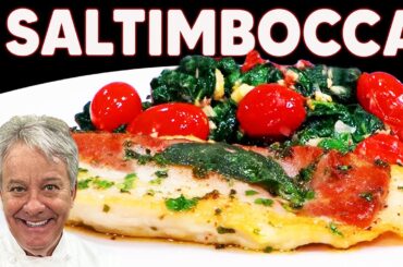 Chicken Saltimbocca (Prosciutto and Sage Chicken with White Wine Sauce) | Chef Jean-Pierre