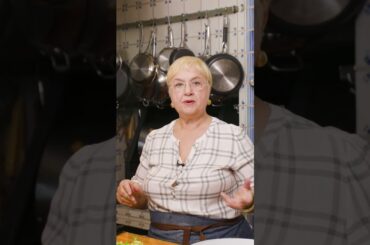 Escarole and Roasted Vegetable Salad.   #lidiasitaly #recipe #lidiaskitchen