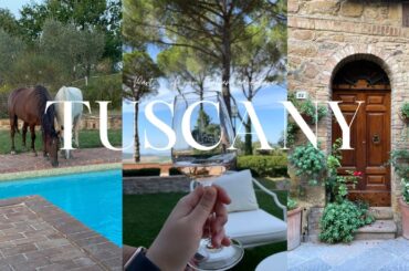 2 DAYS IN TUSCANY | Pienza,Montepulciano,Wild Tuscan Horses, Wine Tasting, Staying in an Agriturismo