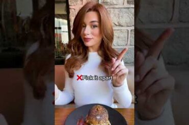 HOW TO EAT A BURGER ELEGANTLY #SHORTS