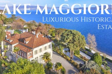 INSIDE Napoleon III's Former Lakefront Villa for Sale on Lake Maggiore | Lionard