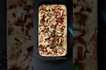 A little overcooked frozen Bulgogi Pizza