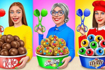 Me vs Grandma Cooking Challenge | Amazing Kitchen Recipes by TeenDO Challenge