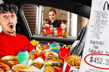 I Let the Person in Front of me DECIDE What I Eat For 24 Hours!!