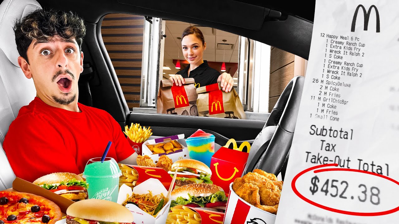 I Let the Person in Front of me DECIDE What I Eat For 24 Hours!! I Let the Person in Front of me DECIDE What I Eat For 24 Hours!!