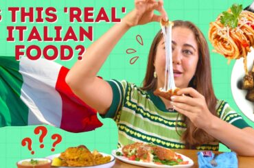 What do Italians Order at an Italian Restaurant?