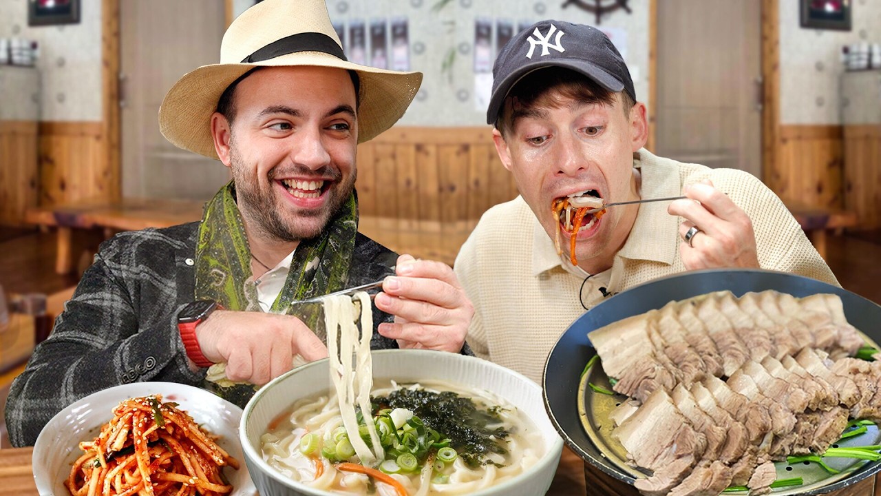 Italian Chef tries the BEST Street Market food in Korea!! Italian Chef tries the BEST Street Market food in Korea!!