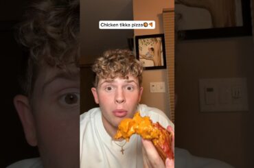 Eating Indian food mixed with Italian food for the day!