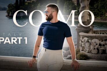 How to Live the Italian Dream VLOG PART 1: Lake Como, Lamborghini Urus, and Ultimate Fun