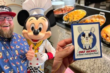 Chef Mickey's NEW Dinner Buffet 2023 | Disney Character Dining | $62 A Person | Walt Disney World