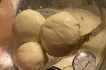Made fresh mozzarella for the first time
