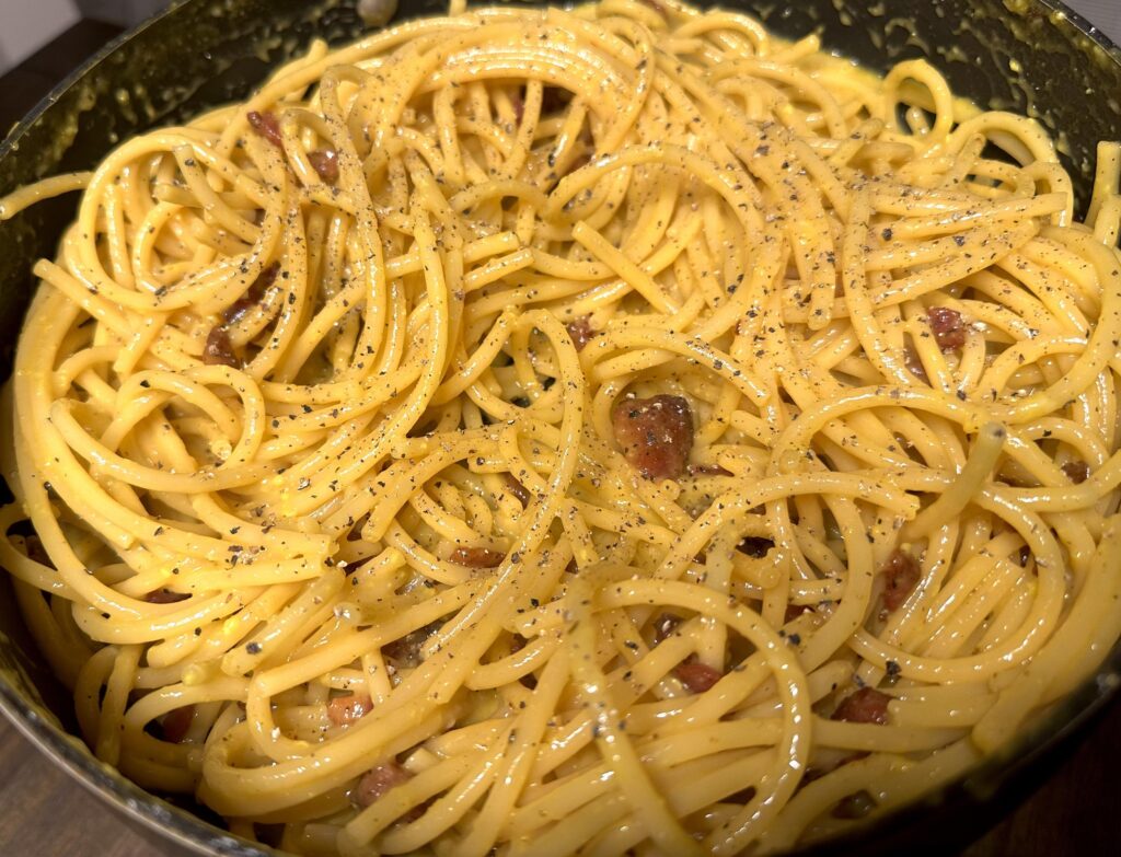 Carbonara. Simple as that.