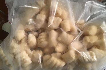 Gnocchi- freezing advice