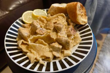 Creamy mafalda alfredo ♡🍜