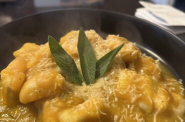 Gnocchi w/Butternut Sauce