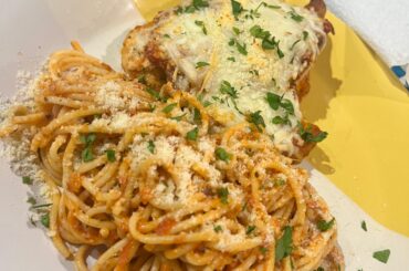 I made a lil quick chicken parm 1-10?