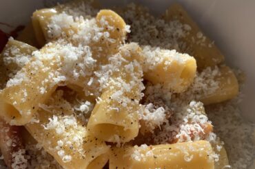 Rigatoni Carbonara