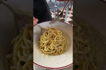 Best Cacio e Pepe Pasta Found in Rome Italy #romeitaly