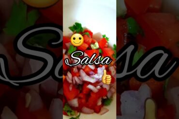 Salsa Mexicana by Homemade Food   #food #homemadefood #salsa #maxicanfood #youtubeshorts #vegan #yt