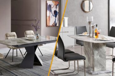 Ceramic Vs Marble Dining Table: How Are They Different? [2023]