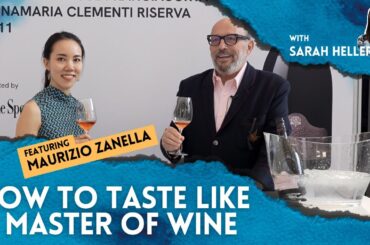 How To Taste Like A Master of Wine in 3 Minutes With Sarah Heller MW Featuring Ca' Del Bosco