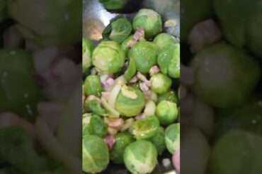 Roasted Brussels Sprouts with Parmesan Cheese & Walnuts Cooking Italian with Joe #food #tasteofitaly