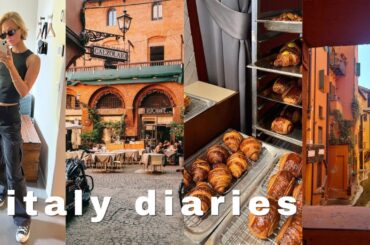 October in Italy | life in Bologna | exploring the streets, coffee & food, cooking in my apartment