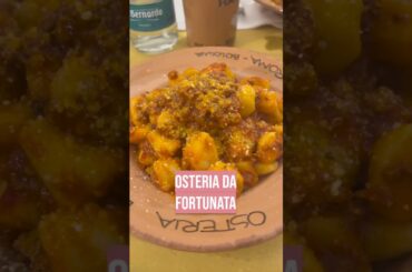 FRESHEST Italian Pasta! Osteria Da Fortunata #shorts #food #italianfood #vegas