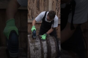 Wine barrel to DIY planter #shorts