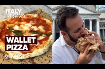 Wallet pizza: discover the neapolitan take away pizza!