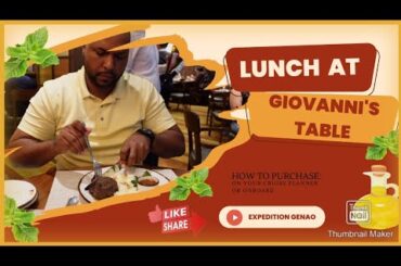 Giovanni's Table | Italian Restaurant on Royal Caribbean's Voyager of the Seas. #royalcaribbean