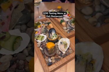 Tasting Menu at Kali Restaurant on Melrose, LA