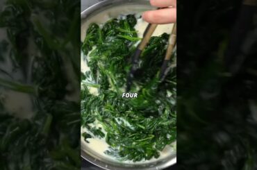 Creamed Spinach | Thanksgiving Recipe!