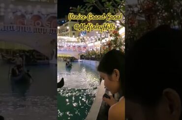 Beautiful view at night in Venice Grand Canal Mall #venice #venicegrandcanal #venicegrandcanalmall