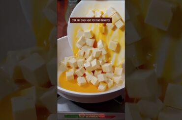 EASY STIR-FRIED TOFU WITH TOMATO & EGG RECIPE #recipe #cooking #chinesefood #tofu #tomato #eggrecipe