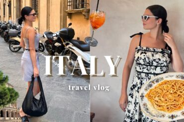 ITALY TRAVEL VLOG | Rome, Florence, & Siena