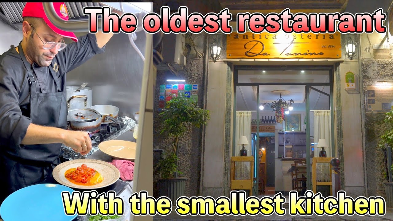The oldest restaurant in Naples with 140 years of history. And probably the smallest kitchen! The oldest restaurant in Naples with 140 years of history. And probably the smallest kitchen!