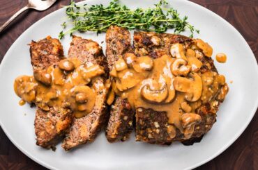 Meatloaf with Brown Gravy - Inexpensive and Delicious Family Favorite