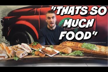 HUGE ROMAN ITALIAN CHEAT MEAL | Rome Italy | Authentic Roman Food! Mercasa | Man Vs Food